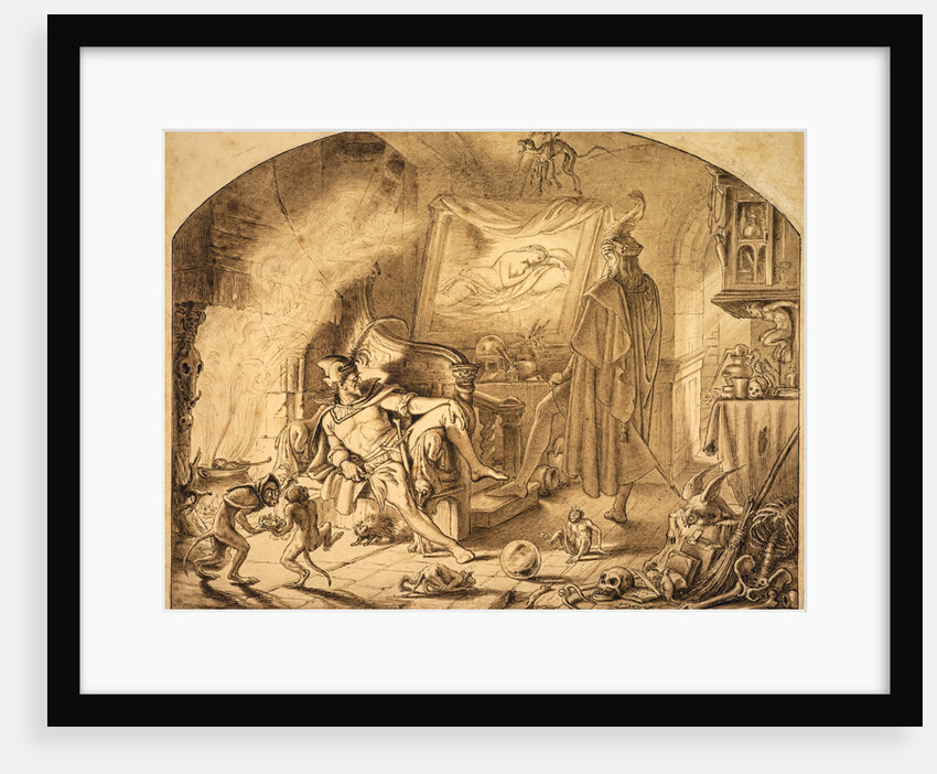Faust in the Witch's Kitchen by Sir Joseph Noel Paton